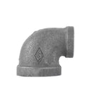 3/4 in. x 3/8 in. Black Reducing Elbow