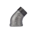1 1/2 in. Black 45 Degree Street Elbow