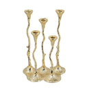 5-Light Cast Aluminum Taper Candle Holder
