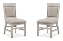 Bronwyn - Dining Side Chair With Upholstered Seat (Set of 2) - Alabaster