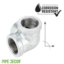 3/4 in. Galvanized Side Outlet Elbow