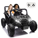 24V Two-Seater Kids Ride-On UTV with Parental Remote Control by HouseOfZazla