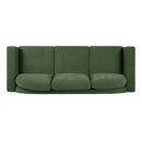 Modern 3 Seater Sofa With Curved Backrest by HouseOfZazla