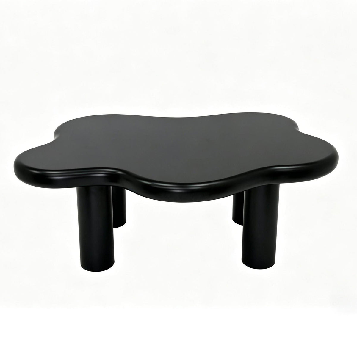 Cloud Shaped Coffee Table With 4 Round Legs, photo 3 of 24