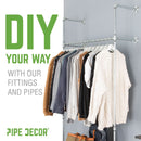 1 1/4 in. Galvanized Iron Cap by PIPE DECOR