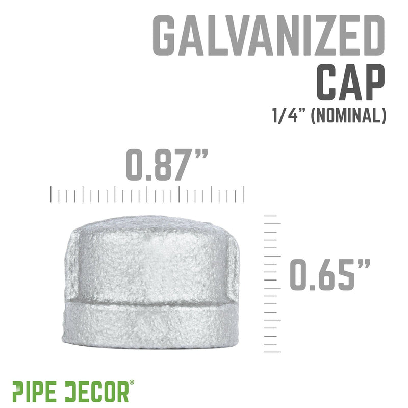1 1/4 in. Galvanized Iron Cap