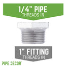 1  in. x 1/4 in. Galvanized Iron Bushing