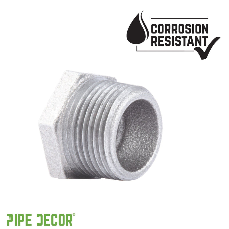 1  in. x 1/4 in. Galvanized Iron Bushing