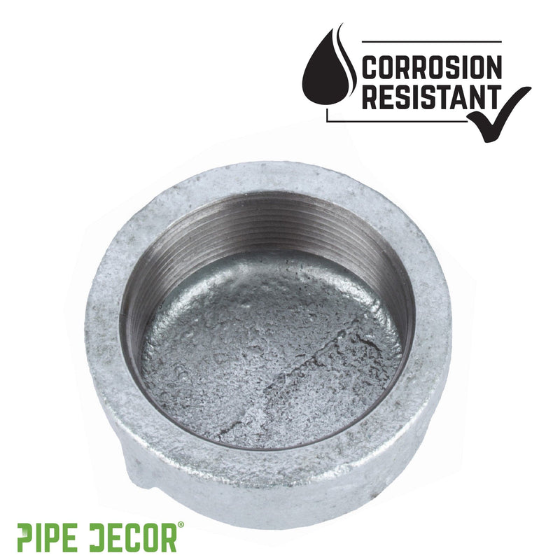 1 1/2 in. Galvanized Iron Cap