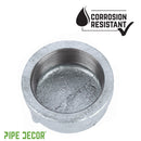 2 in. Galvanized Iron Cap