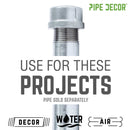 2 in. Galvanized Iron Cap