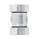 1 1/2 in. Galvanized Iron Compression Coupling by PIPE DECOR