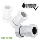 1 1/4 in. Galvanized Iron Compression Coupling