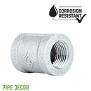 1/4 in. Galvanized Iron Coupling by PIPE DECOR