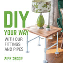 2 in. Galvanized Iron Coupling by PIPE DECOR