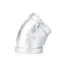 3/4 in. Galvanized Iron 45 Degree Elbow by PIPE DECOR