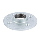 1 in. Galvanized Iron Floor Flange by PIPE DECOR
