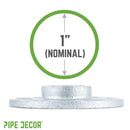 1 in. Galvanized Iron Floor Flange