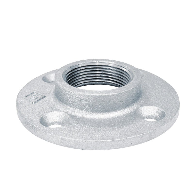 2 in.  Galvanized Iron Floor Flange