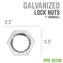 1 in. Galvanized Iron Locknut