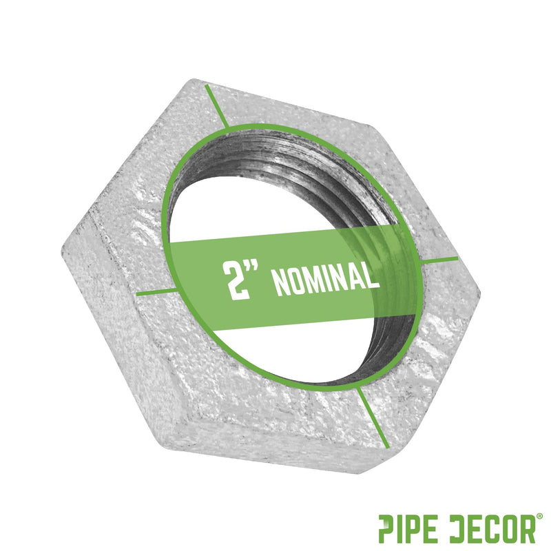 2 in. Galvanized Iron Locknut