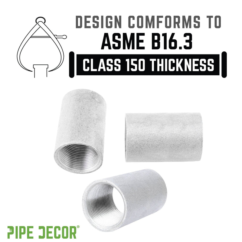 2 in. Galvanized Steel Merchant Coupling