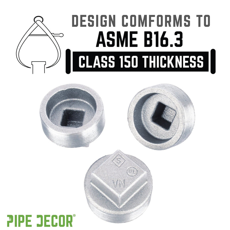 1 1/2 in. Galvanized Iron Plug