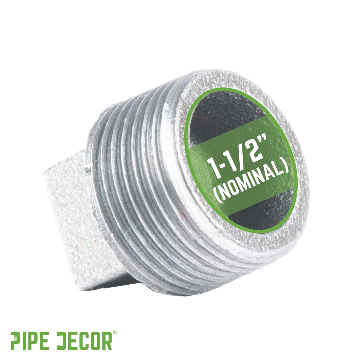 1 1/2 in. Galvanized Iron Plug, photo 3 of 7