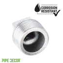1/4 in. Galvanized Iron Plug