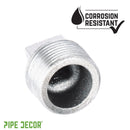 1 in. Galvanized Iron Plug