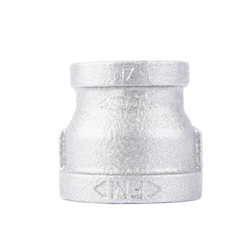 1 1/2 in. x 1 1/4 in. Galvanized Iron Reducing Coupling
