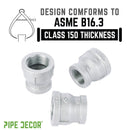 1 in. x 3/4 in. Galvanized Iron Reducing Coupling