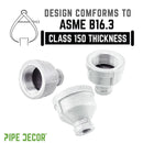 2 in. x 3/4 Galvanized Iron Reducing Coupling