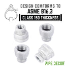 1 in. x  3/8 in. Galvanized Iron Reducing Coupling