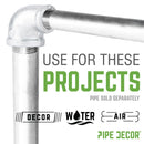 2 in. x 1 1/2 in. Galvanized Iron Reducing Elbow