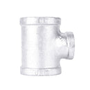 1 in. x 1 in. x 1/2 in. Galvanized Reducing Tee