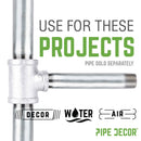 1 in. x 3/4 in. x 3/4 in. Galvanized Reducing Tee