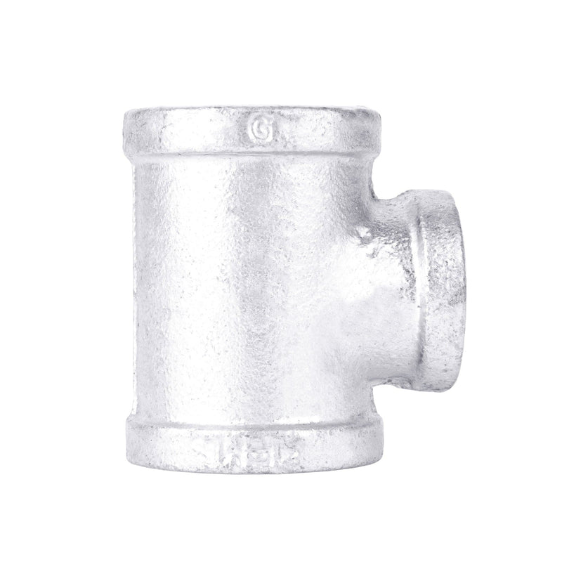 2 in. x 2 in. x 1 1/4 in. Galvanized Iron Reducing Tee