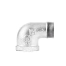2 in. Galvanized Iron 90 Degree Street Elbow