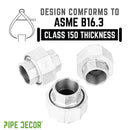3/4 in. Galvanized Iron Union by PIPE DECOR