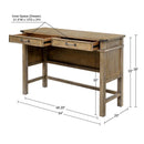 Belfast - Occasional Table With 2 Drawers - Reclaimed Natural by Unique Piece Furniture