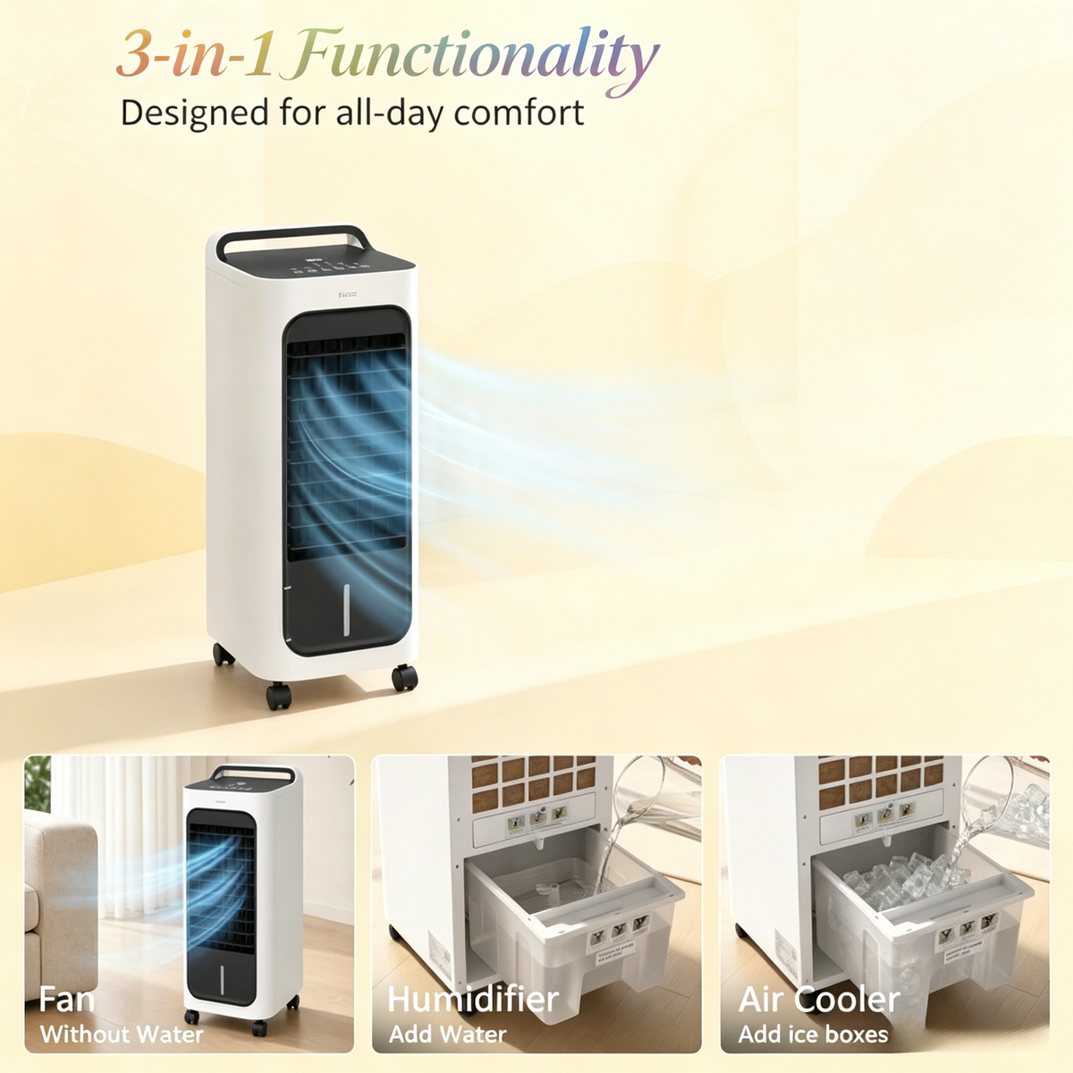Swamp Cooler Air Conditioner with Three Refreshing Modes, photo 3 of 8