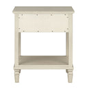 Victoria - Bedside Table With Drawer And Shelf by HouseOfZazla
