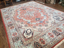 8 x11 Top Quality Veg Dye Turkish Carpet Decorative Handmade Geometric Area Rug