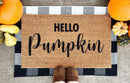 Hello Pumpkin Coir Doormat