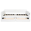 Upholstered Platform Bed With USB Charging by HouseOfZazla