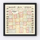 Vintage Map of Cattaraugus County, New York 1856
