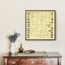 Vintage Map of Chenango County, New York 1855