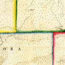 Vintage Map of Clinton County, New York 1856
