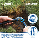 1" Blu-Lock Cap 31680 by Orbit Irrigation